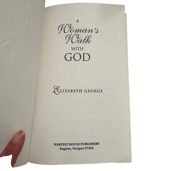 A Womans Walk With God By Elizabeth George Paperback Book - Picture 4 of 9